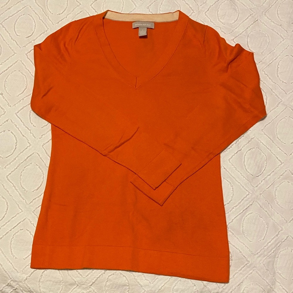 Banana Republic Silk Blend Crew Sweater